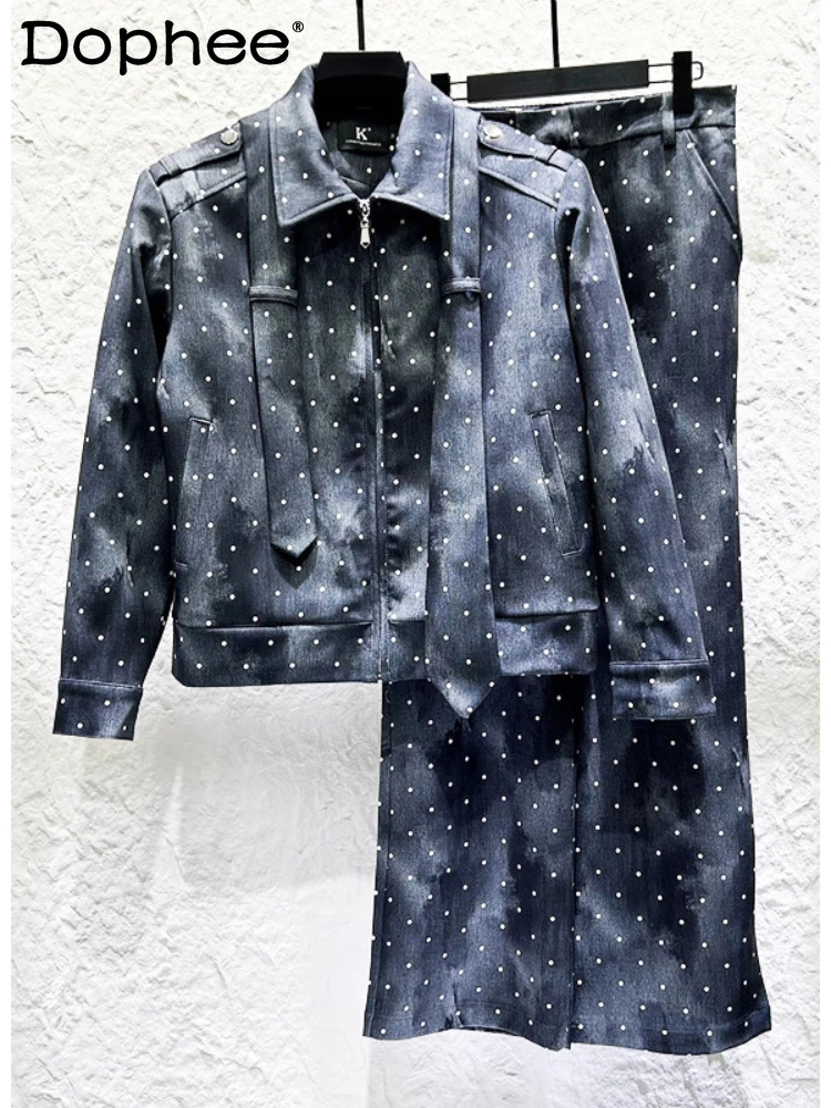 Men's 2025 Autumn New Fashion 2pcs Retro Tie-Dye Ribbon Sets Men's Trendy Fashion Lapel Jacket Long Pants Men's Handsome Sets 
Men's 2025 Autumn New Fashion 2pcs Retro Tie-Dye Ribbon Sets Men's Trendy Fashion Lapel Jacket Long Pants Men's Handsome Sets