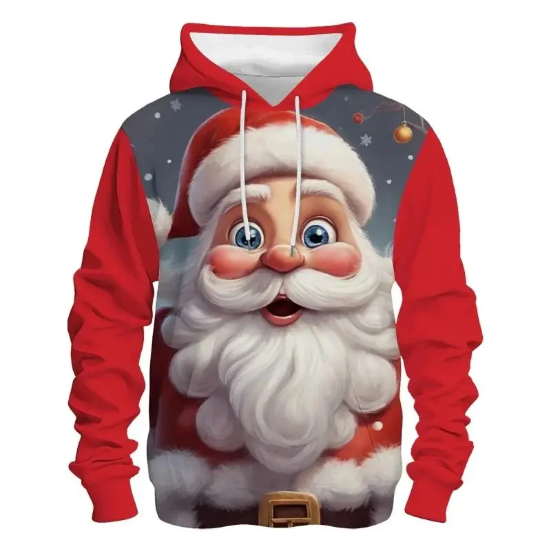 New Autumn And Winter Unisex Christmas Santa Claus Party Fashion 3d Printed Sporty Loose Casual Hooded Sweatshirt Pullover
New Autumn And Winter Unisex Christmas Santa Claus Party Fashion 3d Printed Sporty Loose Casual Hooded Sweatshirt Pullover