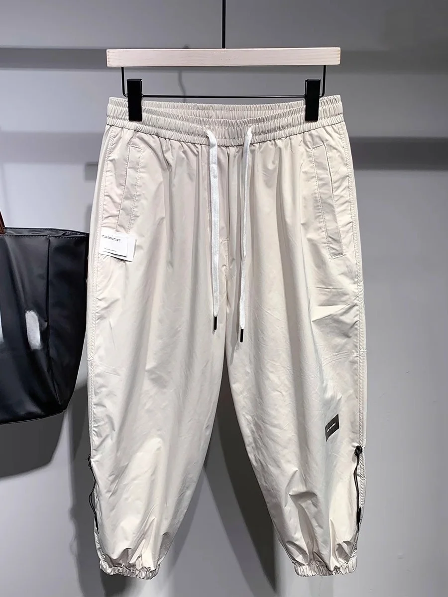 Loose Wide Leg Harlan Pants Men's Casual Sports Leisure Trousers Hong Kong Sle Pure Color Faion Label Nine Point Pants
Loose Wide Leg Harlan Pants Men's Casual Sports Leisure Trousers Hong Kong Sle Pure Color Faion Label Nine Point Pants