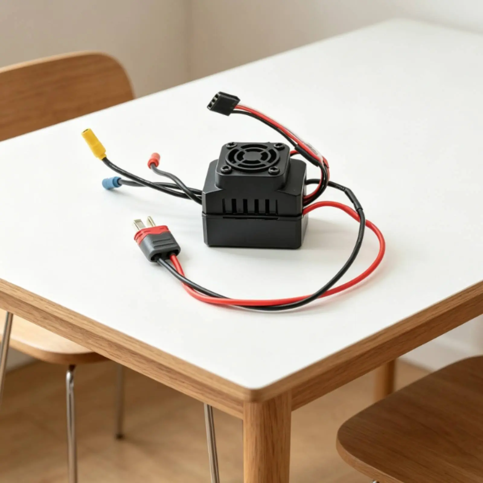 RC Brushless Controller Overheat Protection Brushless ESC RC Car ESC Plug and Play Vehicle Electronics Heat Sink Fan for Repair
RC Brushless Controller Overheat Protection Brushless ESC RC Car ESC Plug and Play Vehicle Electronics Heat Sink Fan for Repair