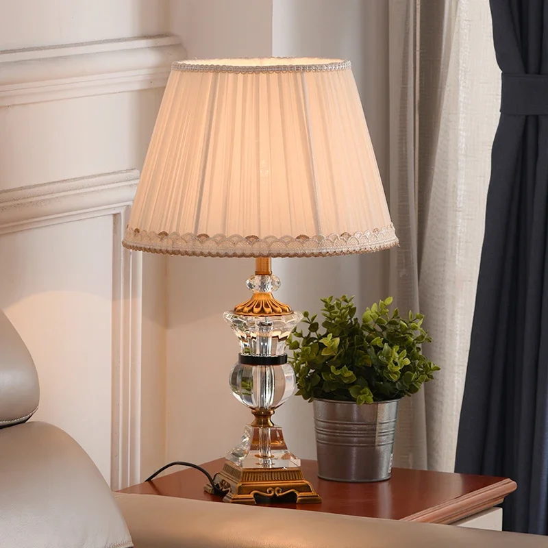 Modern Crystal Table Lamp LED Creative Design Desk Lights for Home Decor Bedroom Bedside Lamps
Modern Crystal Table Lamp LED Creative Design Desk Lights for Home Decor Bedroom Bedside Lamps
