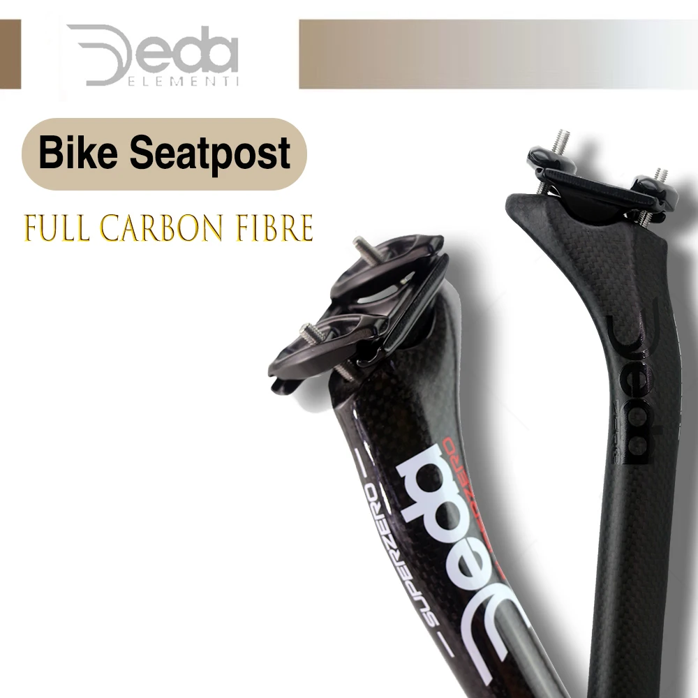 Deda Super Zero Carbon Seatpost 20° Matte Black Road/MTB Bike Seat Tube Component
Deda Super Zero Carbon Seatpost 20° Matte Black Road/MTB Bike Seat Tube Component