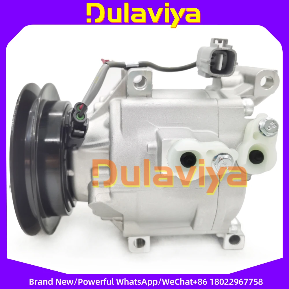 SCSA06C AC Compressor For KUBOTA TRACTORS 4472206254 6A671-97110 447220-6254 6A67197110 4472206582 447220-6582 6A671-97114
SCSA06C AC Compressor For KUBOTA TRACTORS 4472206254 6A671-97110 447220-6254 6A67197110 4472206582 447220-6582 6A671-97114