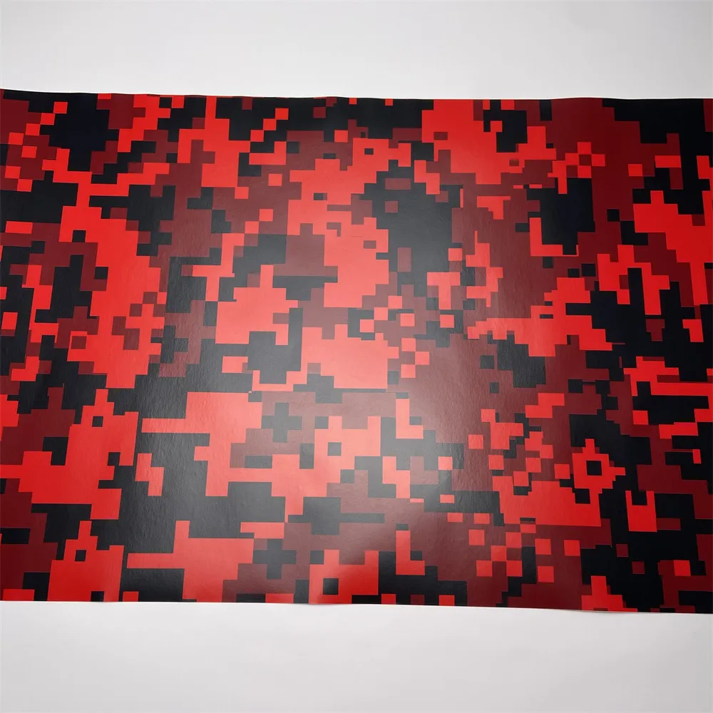 Красная цифровая камуфляжная виниловая пленка, самоклеящаяся рулонная пленка, автомобильные аксессуары, наклейка для мотоцикла, упаковка 
Красная цифровая камуфляжная виниловая пленка, самоклеящаяся рулонная пленка, автомобильные аксессуары, наклейка для мотоцикла, упаковка