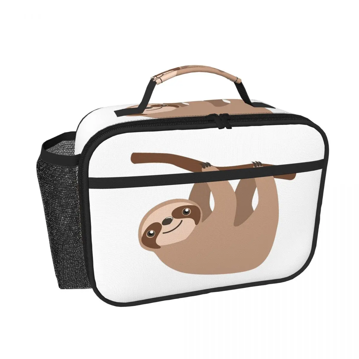 Cute Baby Cartoon Sloth Design Insulated Lunch Bag for Women Kids Leakproof Food Boxes Thermal Lunch Box Tote
Cute Baby Cartoon Sloth Design Insulated Lunch Bag for Women Kids Leakproof Food Boxes Thermal Lunch Box Tote