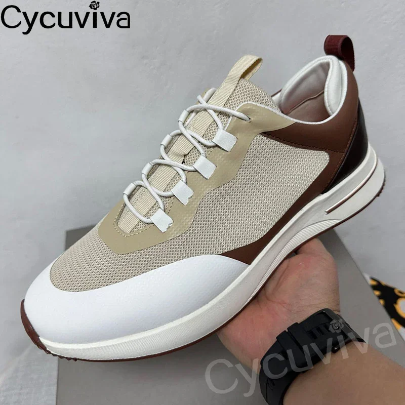Spring Platform Sneakers Men Lace Up Flat Casual Shoes For Man Thick Sole Airmesh Brand Runners Shoes Male
Spring Platform Sneakers Men Lace Up Flat Casual Shoes For Man Thick Sole Airmesh Brand Runners Shoes Male