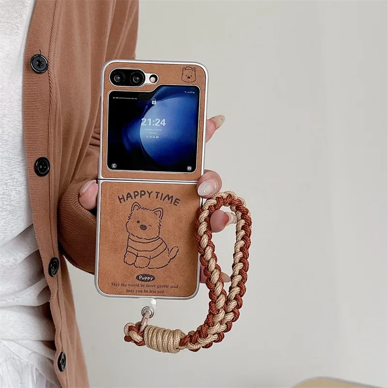 Vintage Leather Dog Phone Case for Samsung Galaxy Z Flip 6 5 4 3 Protective Back Cover for ZFlip4 ZFlip5 ZFlip6 Case Shell
Vintage Leather Dog Phone Case for Samsung Galaxy Z Flip 6 5 4 3 Protective Back Cover for ZFlip4 ZFlip5 ZFlip6 Case Shell