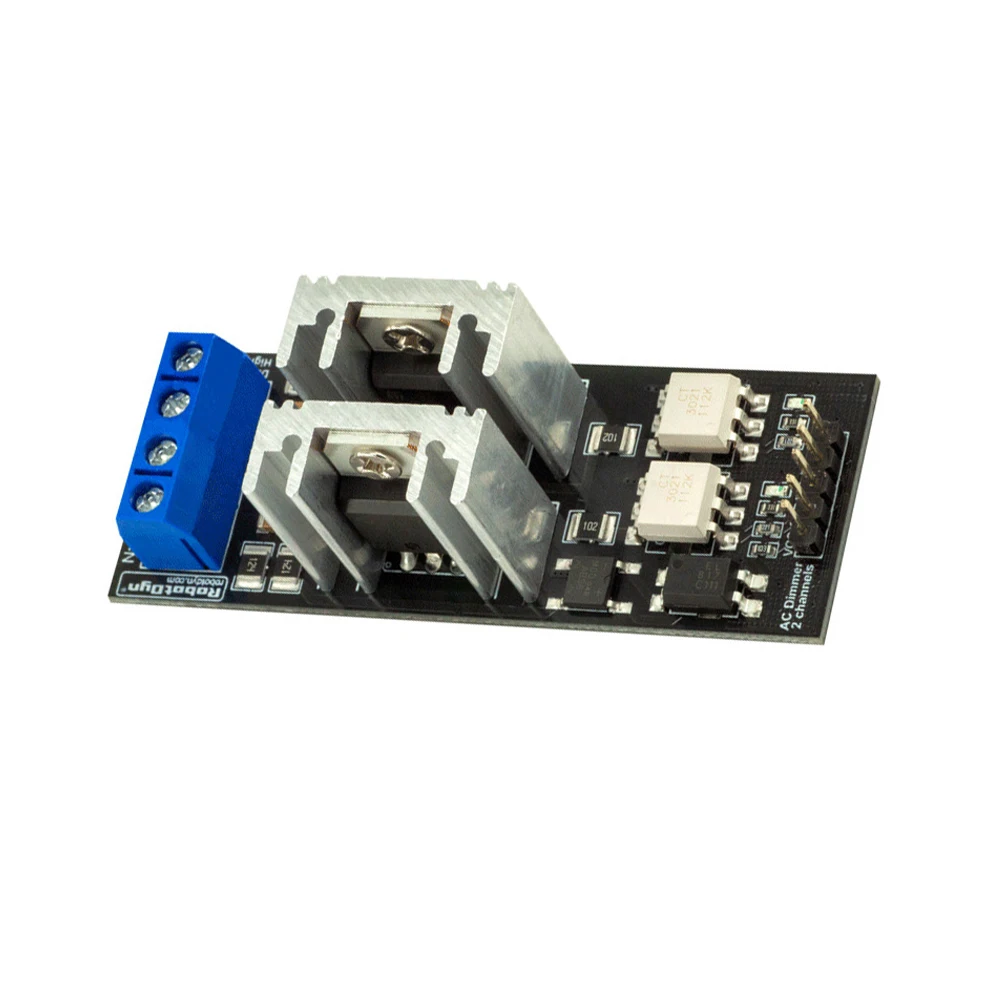 AC Light Dimmer Module 2 Channel 3.3V/5V Logic AC 50/60H 220V/110V Light Dimmer Module for Lamps Elements Fans Pumps Air Cleaner
AC Light Dimmer Module 2 Channel 3.3V/5V Logic AC 50/60H 220V/110V Light Dimmer Module for Lamps Elements Fans Pumps Air Cleaner