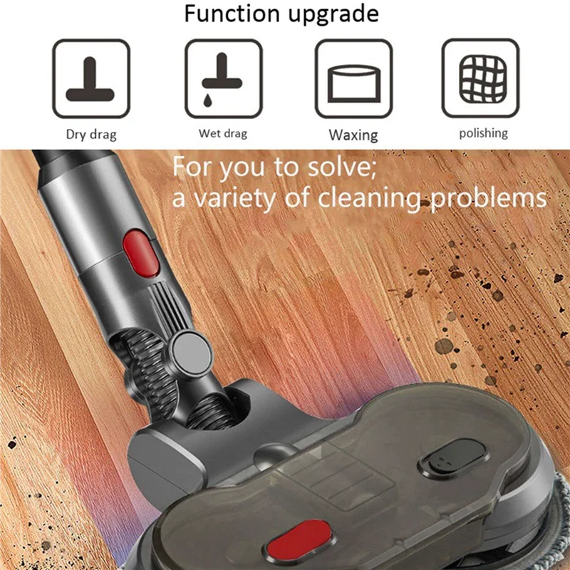 2X Electric Wet Dry Mopping Head For Dyson V7 V8 V10 V11 Cordless Vacuum Cleaner Accessories With Water Tank Mop Pads A62X
2X Electric Wet Dry Mopping Head For Dyson V7 V8 V10 V11 Cordless Vacuum Cleaner Accessories With Water Tank Mop Pads A62X