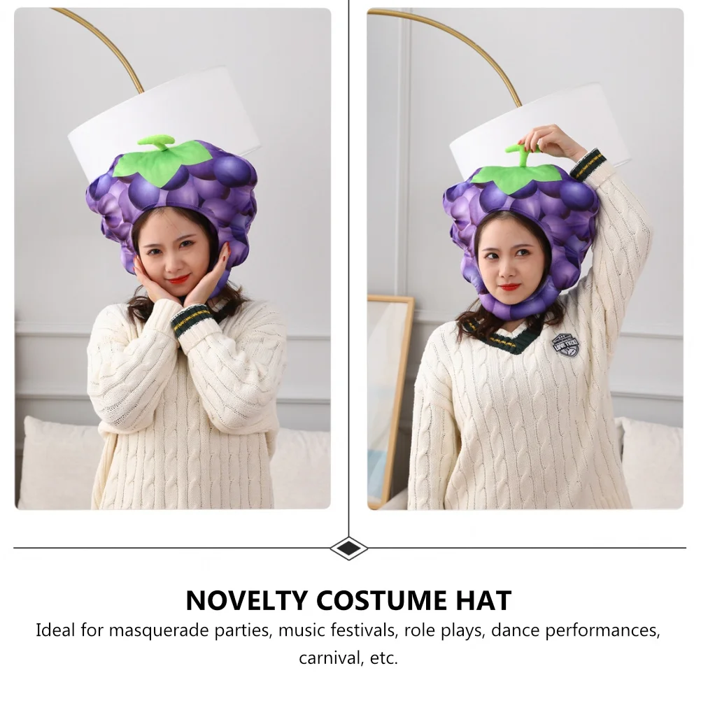 1pc For Grape Masquerade Grape Hat Festival Role Play Costume Novelty Funny Party Novelty Headdress Party Hat
1pc For Grape Masquerade Grape Hat Festival Role Play Costume Novelty Funny Party Novelty Headdress Party Hat