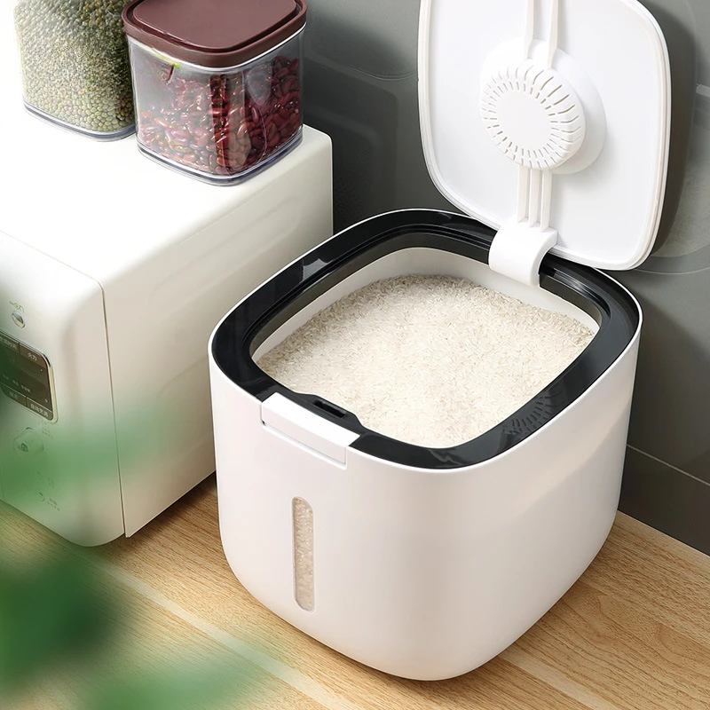 Rice Bucket Insect Proof and Moisture-proof Sealed Rice Jar Box Surface Bucket Storage Tank Household Storage Rice Box
Rice Bucket Insect Proof and Moisture-proof Sealed Rice Jar Box Surface Bucket Storage Tank Household Storage Rice Box