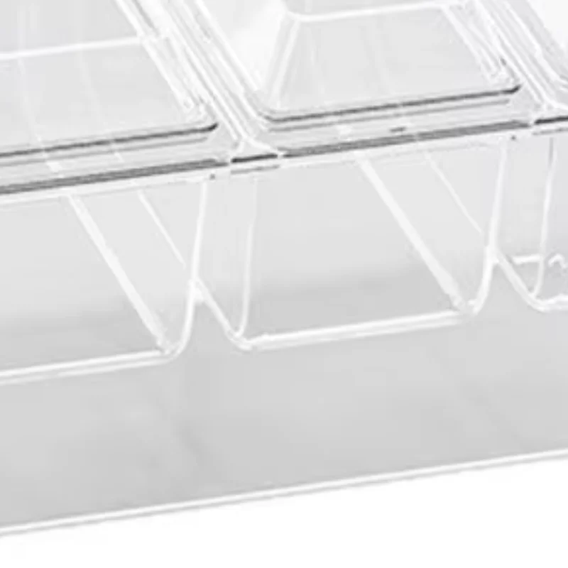 Translucent Food Storage Caddy Organizer for 5 Removable Compartments Garnish Serving Tray Platter for Picnic Camping
Translucent Food Storage Caddy Organizer for 5 Removable Compartments Garnish Serving Tray Platter for Picnic Camping