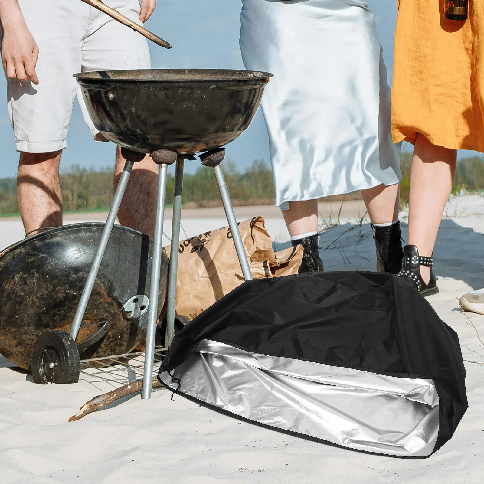 Outdoor Bbq Grill Cover Premium Oxford Cloth Water-Resistant Grill Protector Cover for Small Gas Charcoal Grills Rain Snow Frost
Outdoor Bbq Grill Cover Premium Oxford Cloth Water-Resistant Grill Protector Cover for Small Gas Charcoal Grills Rain Snow Frost