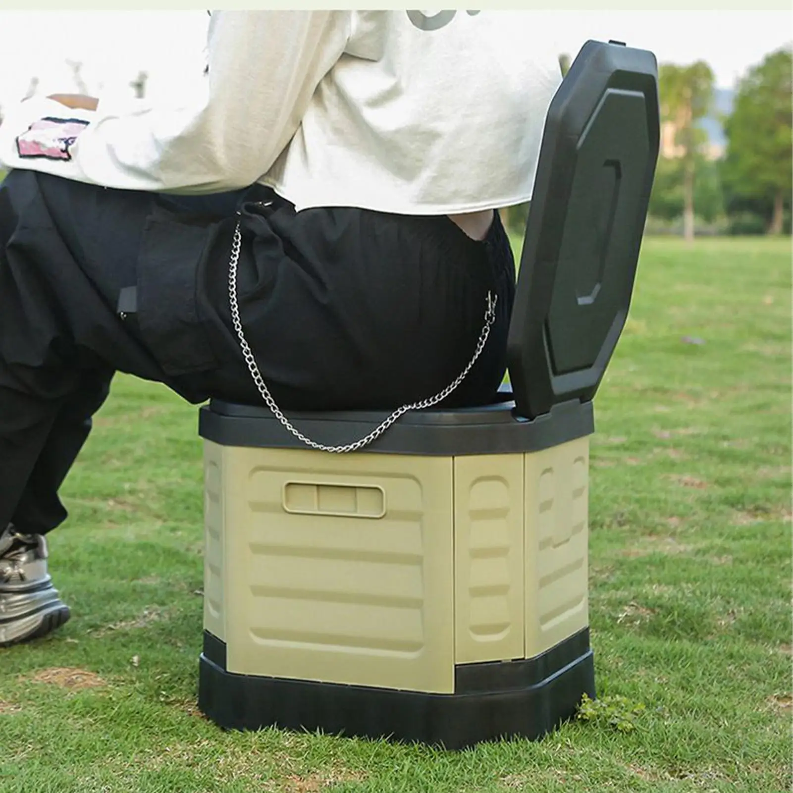 Portable Camping Toilet Foldable Potty Travel Toilet Garbage Bucket Portable Bathroom Potty for Road Trips Trailer Hiking Travel
Portable Camping Toilet Foldable Potty Travel Toilet Garbage Bucket Portable Bathroom Potty for Road Trips Trailer Hiking Travel