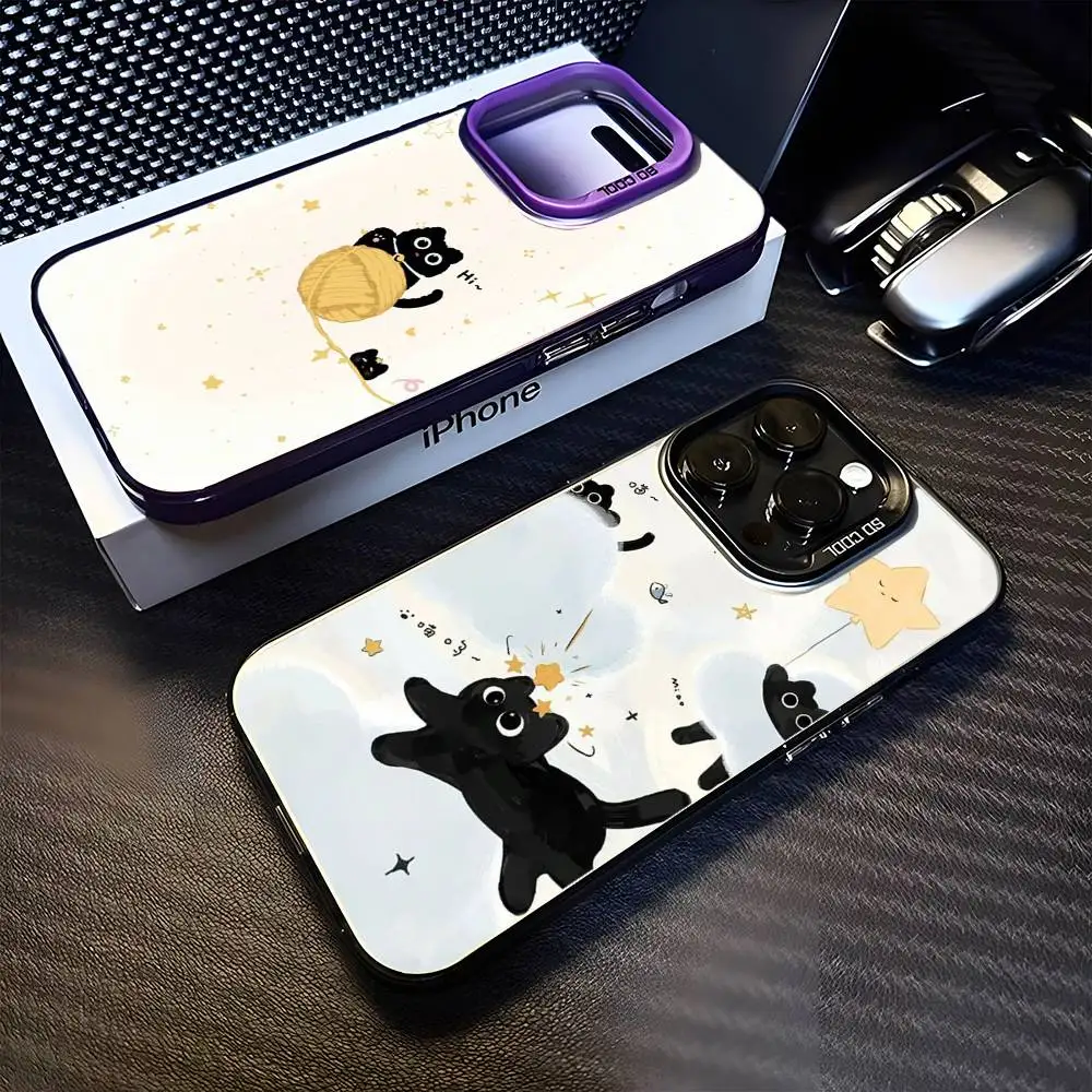 Black Cat Illustration Phone Case For iPhone 16,15,14,13,12,11,Mini,Pro,MAX Purple Matte Shockproof Cover
Black Cat Illustration Phone Case For iPhone 16,15,14,13,12,11,Mini,Pro,MAX Purple Matte Shockproof Cover