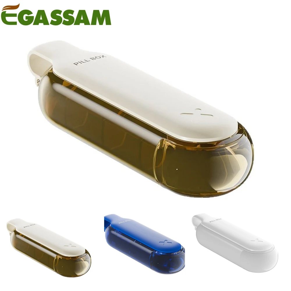 1PCS Daily Pill Organizer 4 Compartments, Small Pill Box Portable Travel Pill-Case, Mini Pill Container for Purse Pocket
1PCS Daily Pill Organizer 4 Compartments, Small Pill Box Portable Travel Pill-Case, Mini Pill Container for Purse Pocket