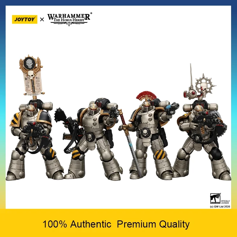 Pre-order JOYTOY Warhammer 30K Horus Heresy Iron Warriors MkII Tactical Leg. 4-Pack 1/18 Scale Sci-Fi Articulated Action Figure
Pre-order JOYTOY Warhammer 30K Horus Heresy Iron Warriors MkII Tactical Leg. 4-Pack 1/18 Scale Sci-Fi Articulated Action Figure