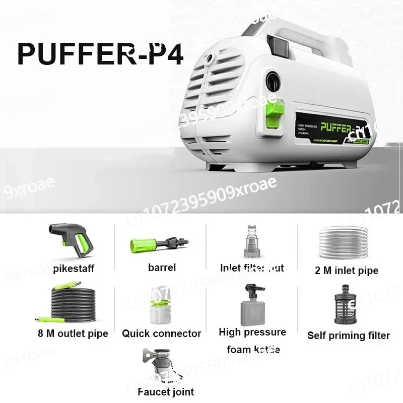 220V 1400W Water Gun Water Pump Foam Generator Multi-function Pressure Cleaning Machine
220V 1400W Water Gun Water Pump Foam Generator Multi-function Pressure Cleaning Machine