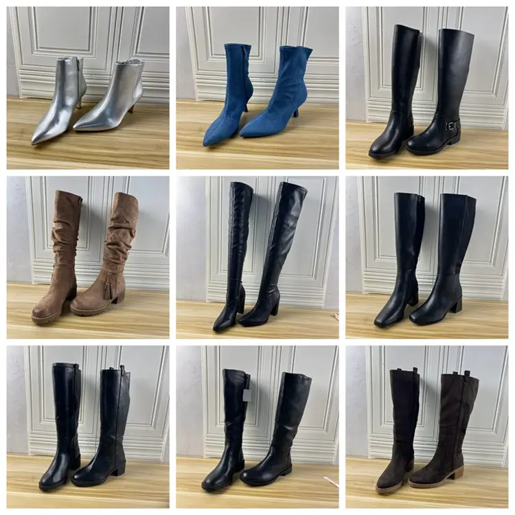 Faionable Pure Color Chunky Heel Women's Boots Various Sles Size 38 539 Unique Code High Tubular Zipper Closure PU Leather
Faionable Pure Color Chunky Heel Women's Boots Various Sles Size 38 539 Unique Code High Tubular Zipper Closure PU Leather