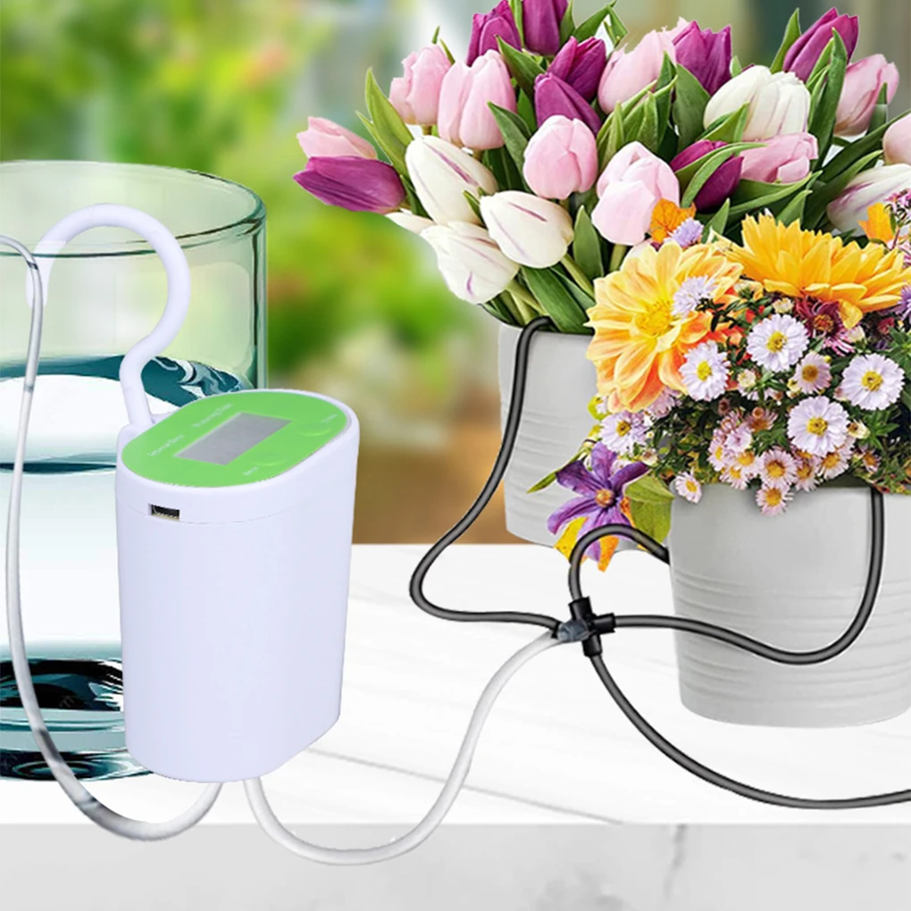 Solar Watering Drip Irrigation Kit System Auto Self Watering Device with Timer for Flower Plants House Potted Water Dispenser
Solar Watering Drip Irrigation Kit System Auto Self Watering Device with Timer for Flower Plants House Potted Water Dispenser