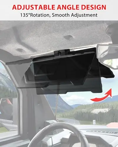 Adjustable 135° Rotation Sun Visor Extension For Polaris Xpedition XP XP5 ADV ADV5 2024 2025 2026 Anti-Glare UV Shield
Adjustable 135° Rotation Sun Visor Extension For Polaris Xpedition XP XP5 ADV ADV5 2024 2025 2026 Anti-Glare UV Shield