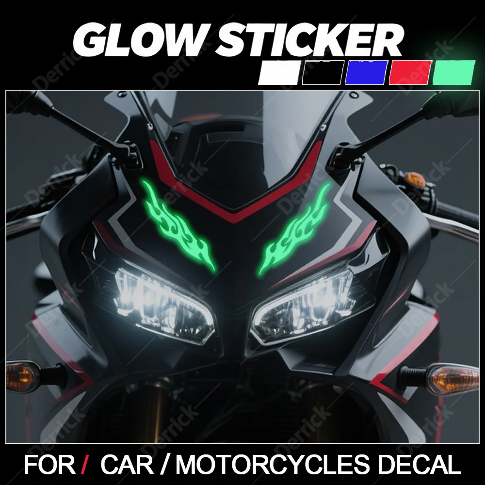 2 PCS Motorcycle Glow Stickers - personalized Waterproof Stickers Suitable For Motorcycle Fuel tanks And Helmets
2 PCS Motorcycle Glow Stickers - personalized Waterproof Stickers Suitable For Motorcycle Fuel tanks And Helmets