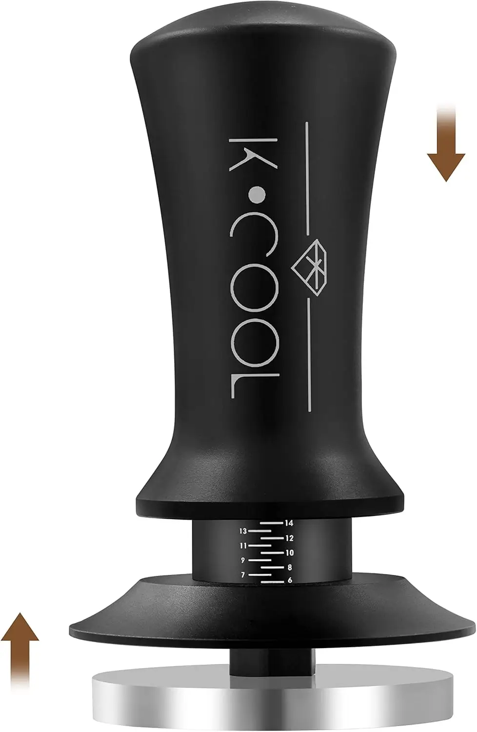 51mm Coffee Espresso Tamper with Calibrated Spring, Stainless Steel Flat Base for Espresso Machine
51mm Coffee Espresso Tamper with Calibrated Spring, Stainless Steel Flat Base for Espresso Machine