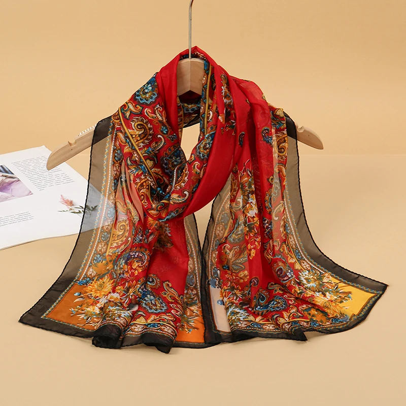2025 New Fashion Print Design Women Silk Scarf Shawl Elegant Headscarf Convinient Bandage Hijabs Chiffon Muslim Wrap Scarves
2025 New Fashion Print Design Women Silk Scarf Shawl Elegant Headscarf Convinient Bandage Hijabs Chiffon Muslim Wrap Scarves