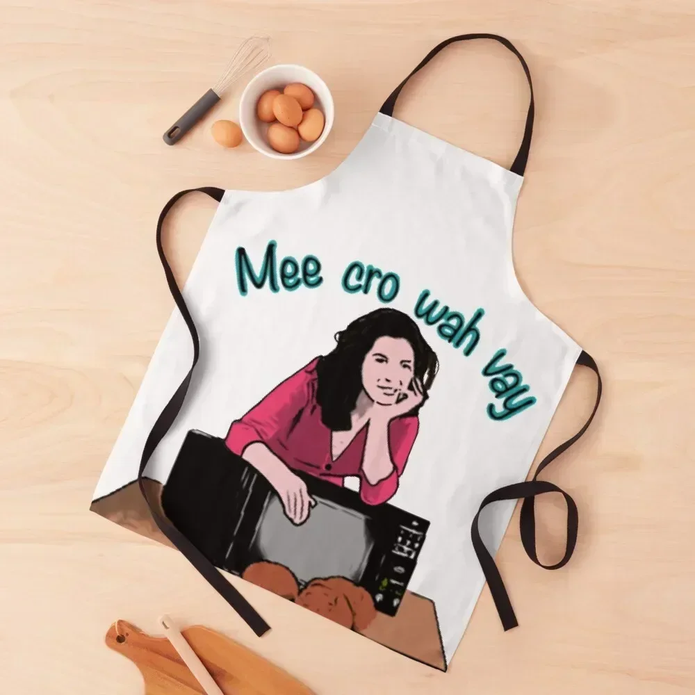 Nigella LawsonMee - cro- wah - vay Cook Eat Repeat Apron kitchen and home for women halloween man chef uniform Apron
Nigella LawsonMee - cro- wah - vay Cook Eat Repeat Apron kitchen and home for women halloween man chef uniform Apron
