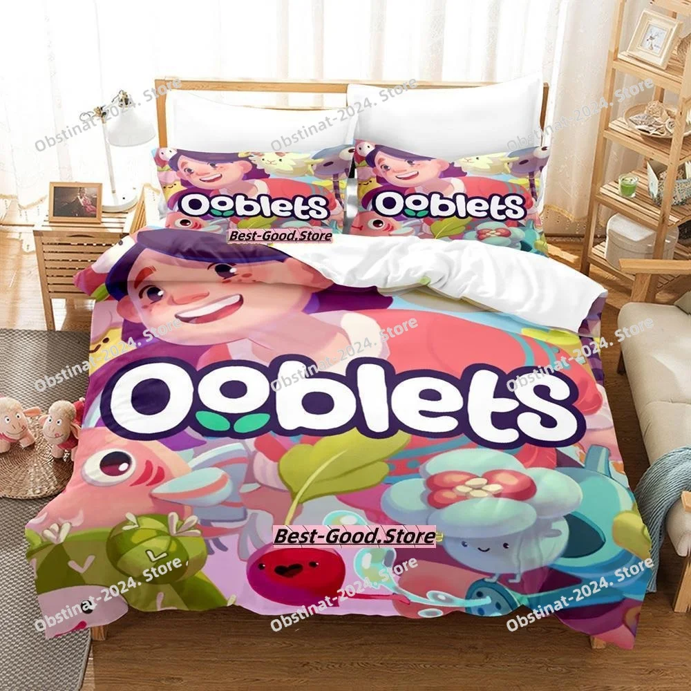 2025 Ooblets Bedding Set Single Twin Full Queen King Size Bed Set Adult Kid Bedroom Duvetcover Sets 3D Print Anime Bed Sheet Set
2025 Ooblets Bedding Set Single Twin Full Queen King Size Bed Set Adult Kid Bedroom Duvetcover Sets 3D Print Anime Bed Sheet Set
