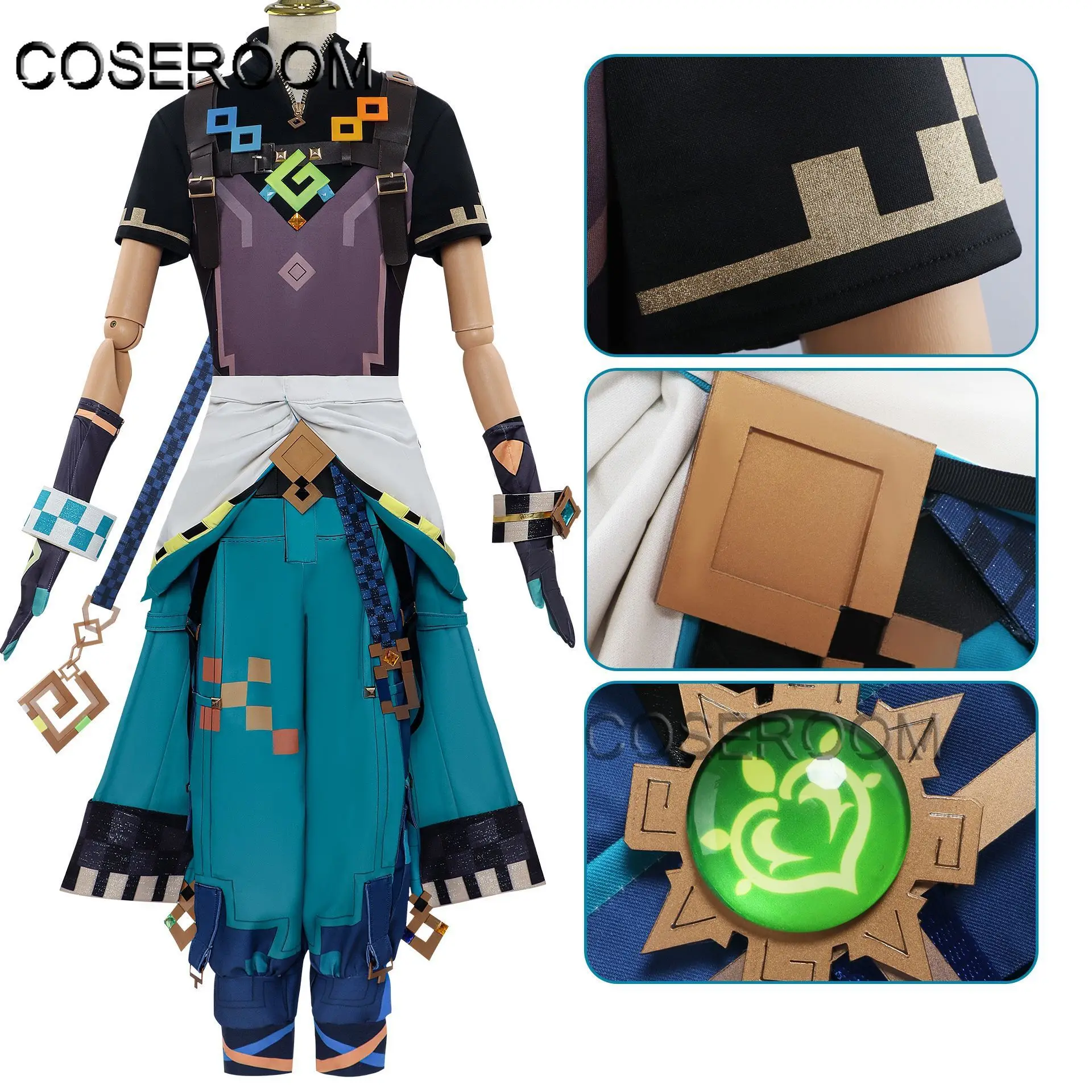 Game GenshinImpact Kinich Cosplay Costume Adult Carnival Uniform Halloween Party Costumes Masquerade Game Wigs Shoes
Game GenshinImpact Kinich Cosplay Costume Adult Carnival Uniform Halloween Party Costumes Masquerade Game Wigs Shoes