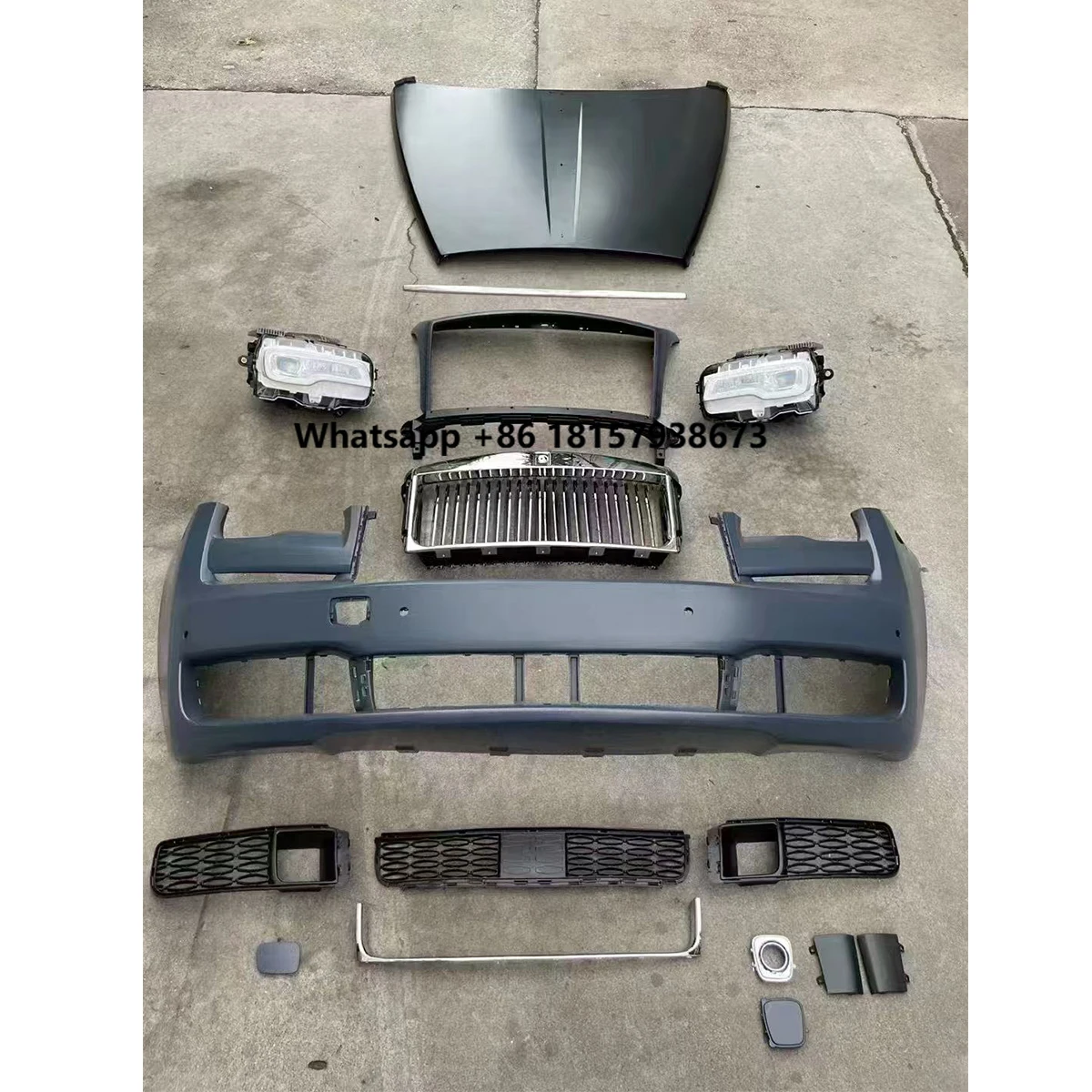 High Quality Very Suitable Conversion Bumpers Body Kit for Ghost Generation 1 2010-2014 Change to Generation 3 2020.
High Quality Very Suitable Conversion Bumpers Body Kit for Ghost Generation 1 2010-2014 Change to Generation 3 2020.