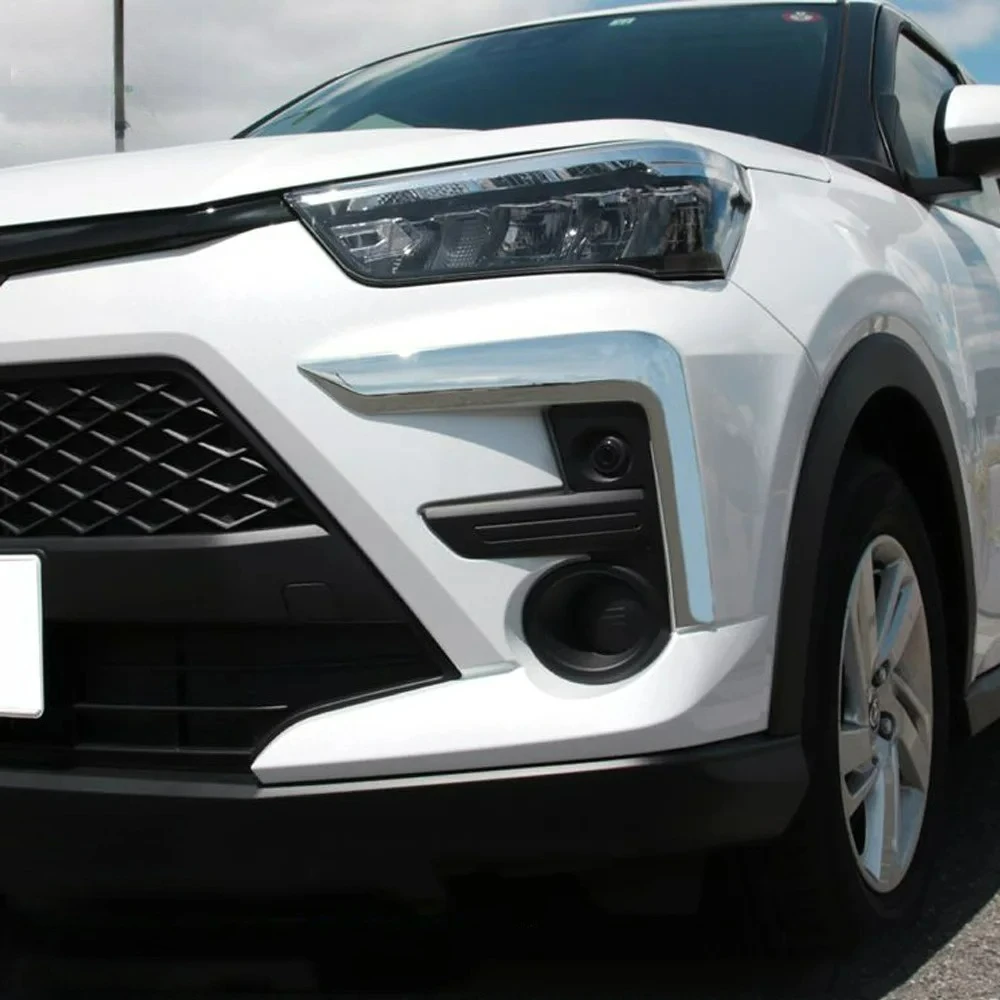 2PCS Chrome Stickers for Toyota Raize A200A/210A SUS304 Stainless Steel Fog Lamp Trim Automobiles Decoration Stickers Styling
2PCS Chrome Stickers for Toyota Raize A200A/210A SUS304 Stainless Steel Fog Lamp Trim Automobiles Decoration Stickers Styling