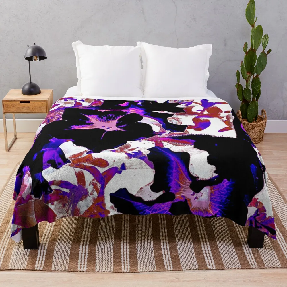 black flowers with pink petals Throw Blanket bed plaid Camping Hairy Luxury Blankets
black flowers with pink petals Throw Blanket bed plaid Camping Hairy Luxury Blankets