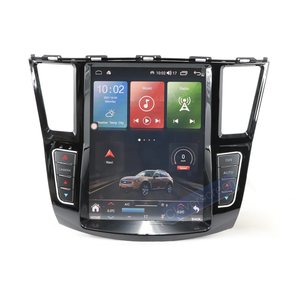 Factory Outlet 12.1 Inch Touch Screen Auto Wireless Carplay Android Navigation Car DVD Player for Infiniti QX60 2012-2019
Factory Outlet 12.1 Inch Touch Screen Auto Wireless Carplay Android Navigation Car DVD Player for Infiniti QX60 2012-2019