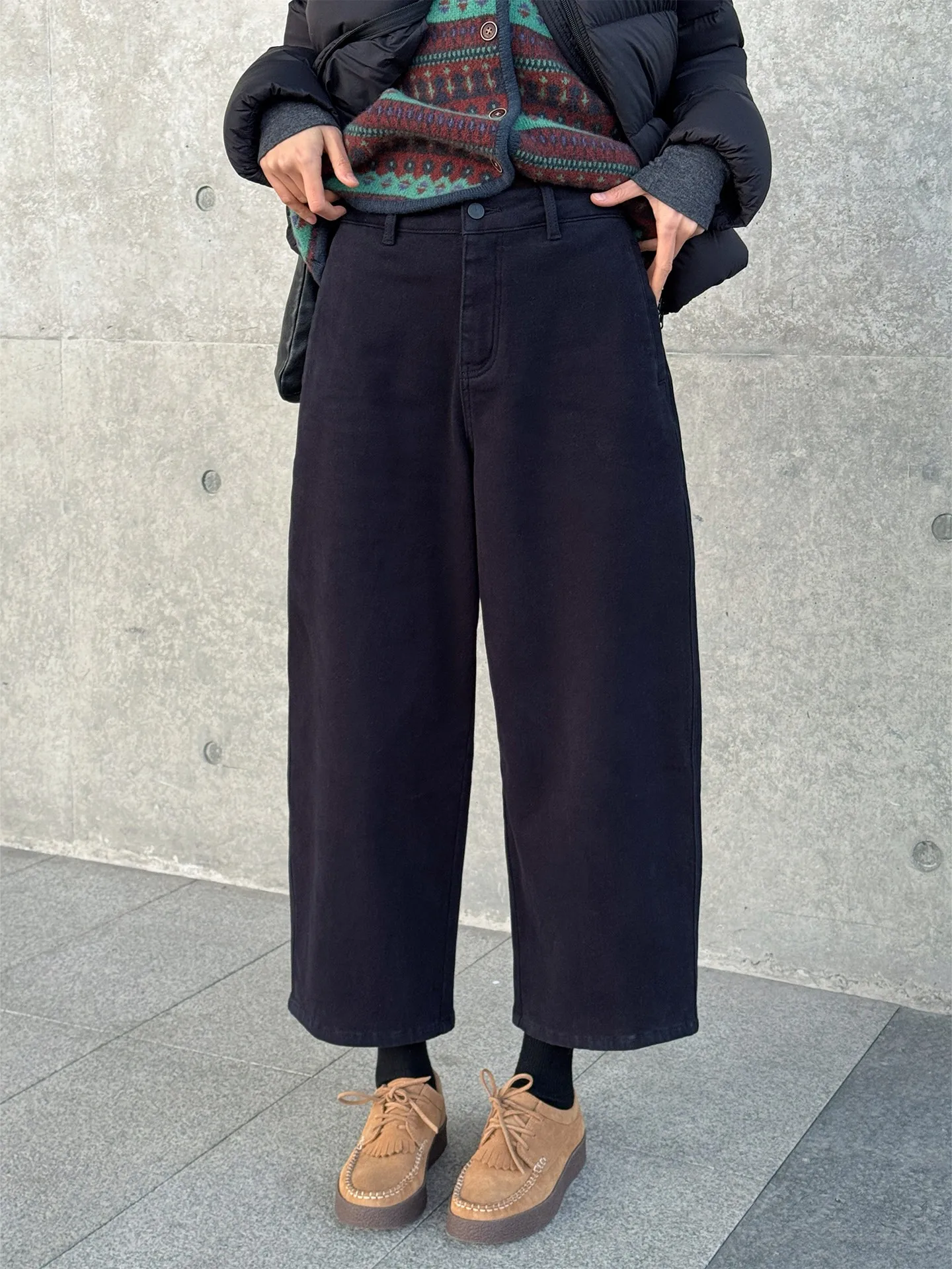 Женские зимние новые брюки-дудочки в стиле ретро с флисовой подкладкой, прямые, из смесового хлопка, готовые к носке
Женские зимние новые брюки-дудочки в стиле ретро с флисовой подкладкой, прямые, из смесового хлопка, готовые к носке