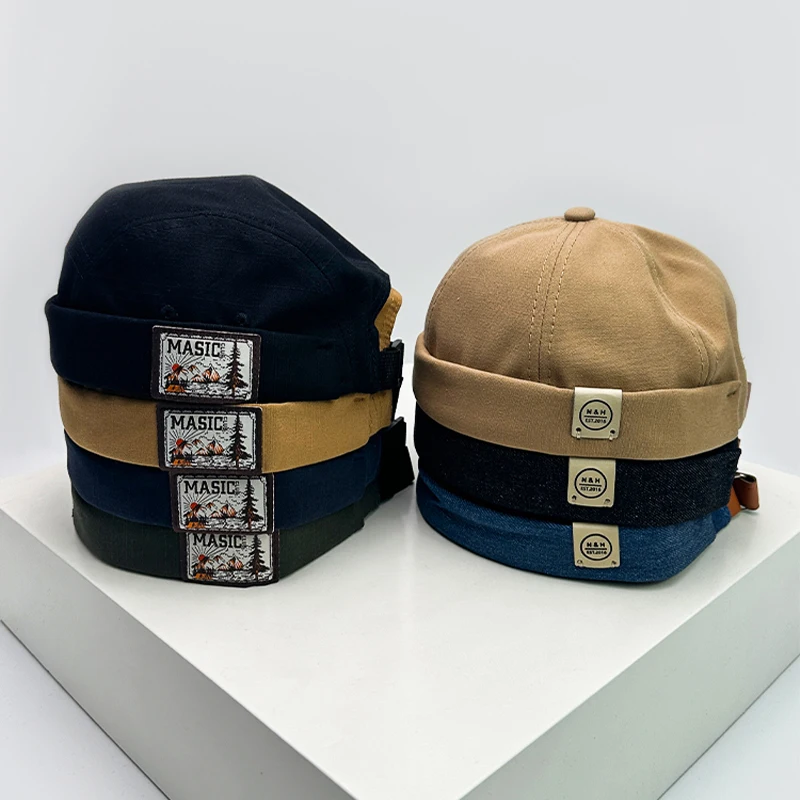 New Unisex Japanese Retro PATCH Letter Landlord Hats Breathable Street Sunshade Skullies Caps Hip Hop Versatile Fashion Niche
New Unisex Japanese Retro PATCH Letter Landlord Hats Breathable Street Sunshade Skullies Caps Hip Hop Versatile Fashion Niche