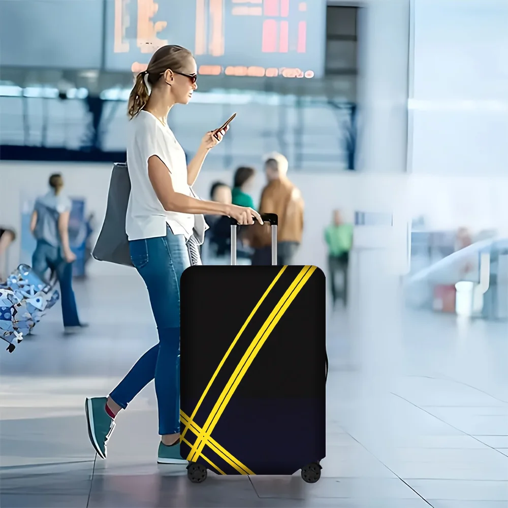 1PC Abstract Yellow Line Print Luggage Cover for luggage sizes 18-32 inches; dust and elastic travel accessories to effective
1PC Abstract Yellow Line Print Luggage Cover for luggage sizes 18-32 inches; dust and elastic travel accessories to effective
