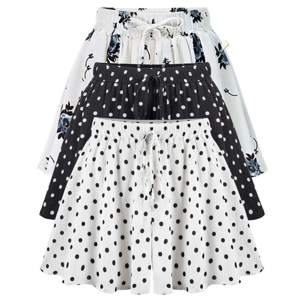 Summer Women Wide Leg Short Pants Skirt, High Waist Loose A-line Skirt Shorts Fashion Casual Chiffon Hot Pant Asian Size M-6XL
Summer Women Wide Leg Short Pants Skirt, High Waist Loose A-line Skirt Shorts Fashion Casual Chiffon Hot Pant Asian Size M-6XL