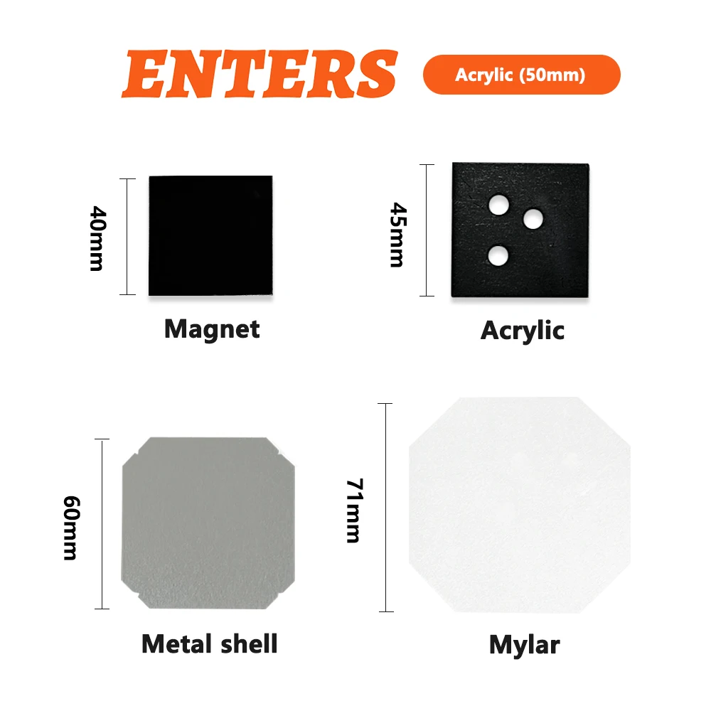 50*50mm Square Fridge Magnet Making Materials 1000 set
50*50mm Square Fridge Magnet Making Materials 1000 set