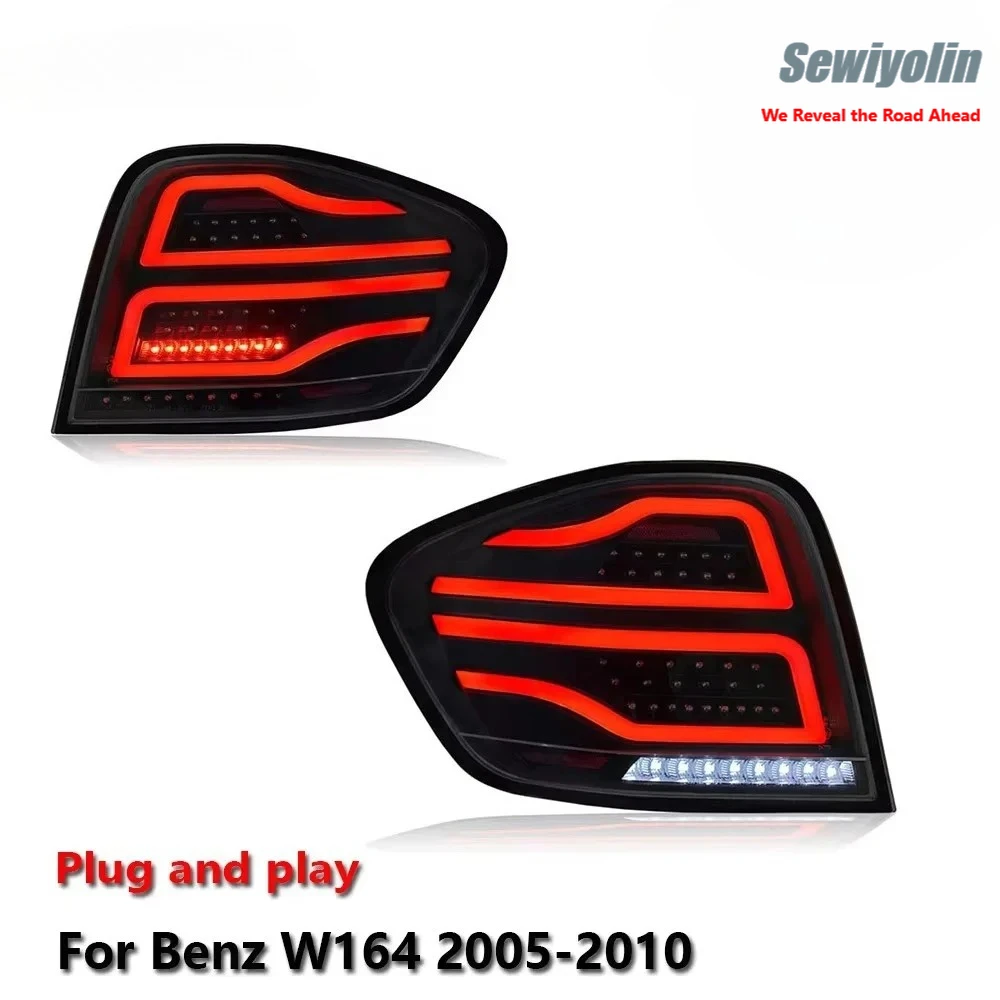 Светодиодные задние фонари для Mercedes-Benz W164 2005-2010: противотуманные фары, ДХО, стоп-сигналы, указатели поворота, установка Plug and Play
Светодиодные задние фонари для Mercedes-Benz W164 2005-2010: противотуманные фары, ДХО, стоп-сигналы, указатели поворота, установка Plug and Play