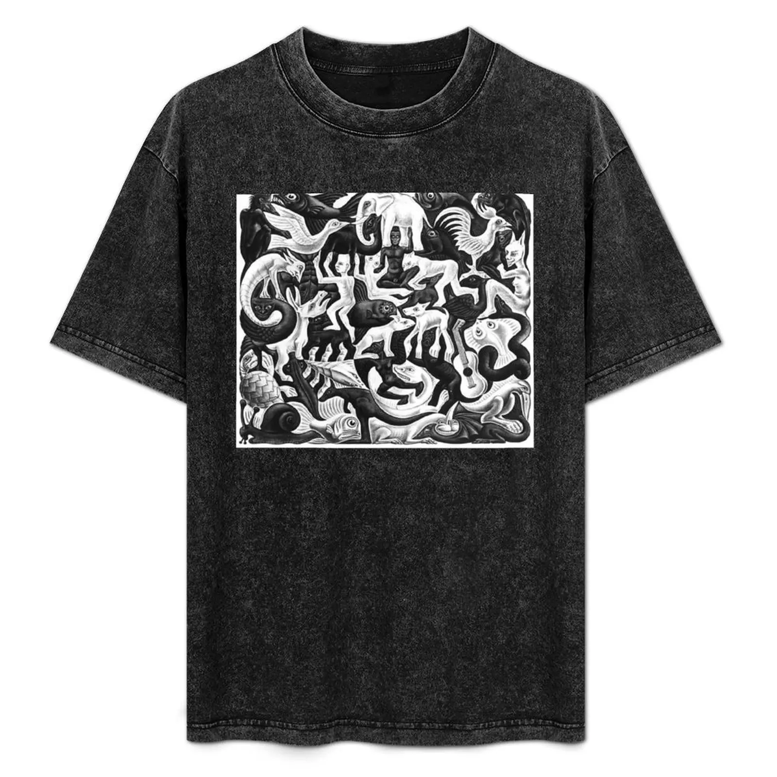 Mc Escher T-Shirt Work Wear Simple Tee Shirt
Mc Escher T-Shirt Work Wear Simple Tee Shirt
