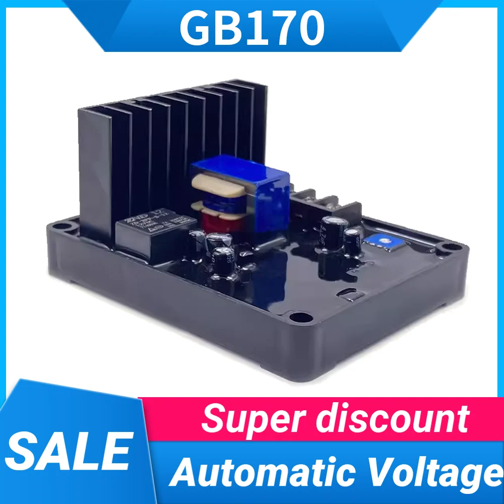 GB170 380V 30KW Generator Stabilizer AVR Automatic Voltage Regulator Brush Diesel Alternator Current Adjustable
GB170 380V 30KW Generator Stabilizer AVR Automatic Voltage Regulator Brush Diesel Alternator Current Adjustable