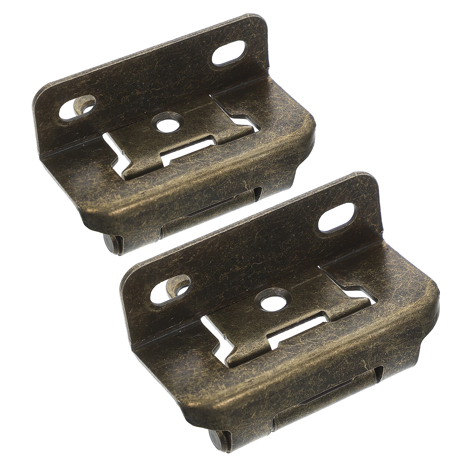 2 Pcs Black Soft Close Cabinet Hinges Bronze Overlay Brushed Nickel Frameless Door 
2 Pcs Black Soft Close Cabinet Hinges Bronze Overlay Brushed Nickel Frameless Door