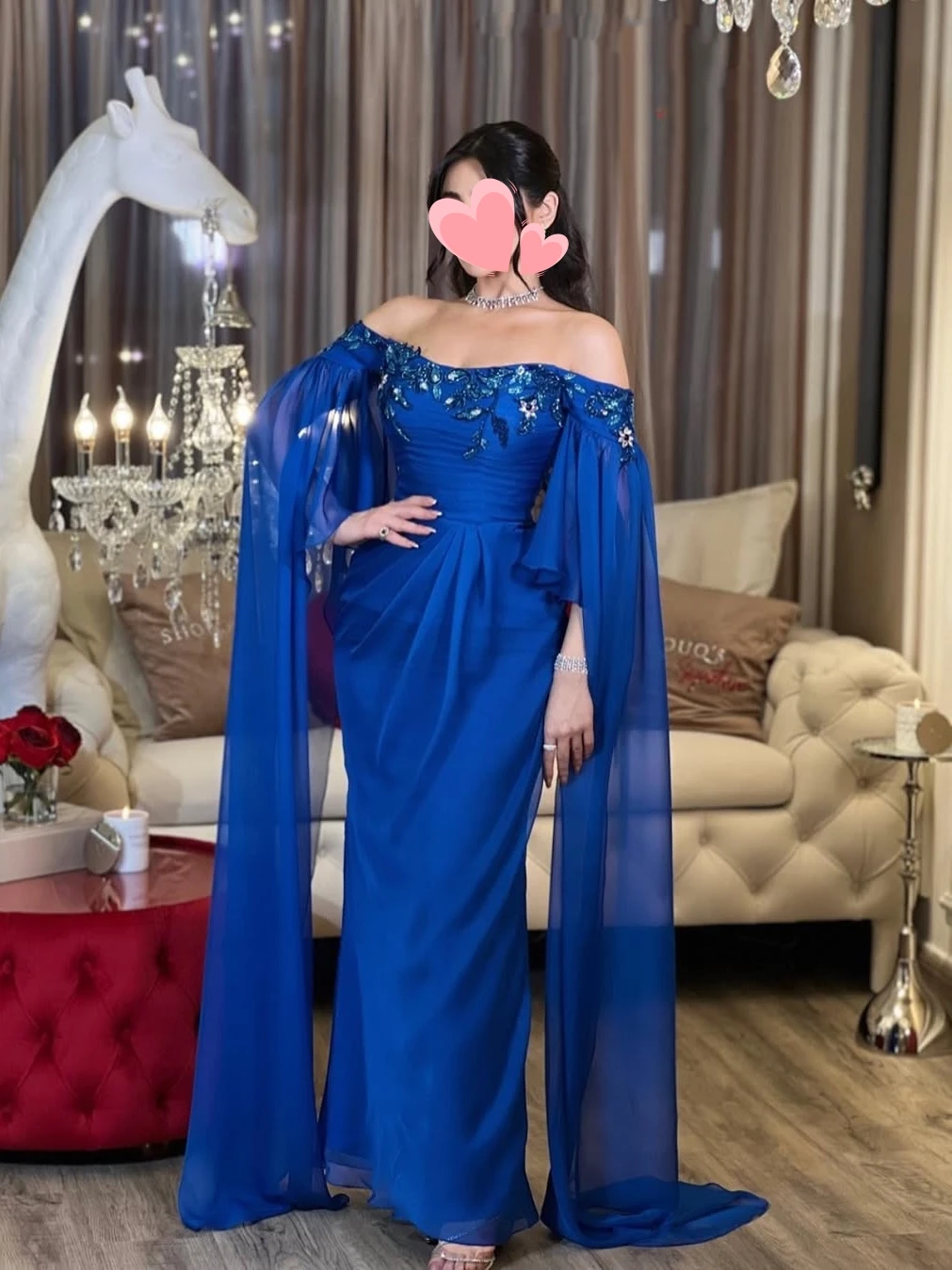 Oisslec Dress Elegant Vintage Sweet Sexy Royal Blue Beads Chiffon Customize Formal Occasion Prom Dress Evening Party Gowns
Oisslec Dress Elegant Vintage Sweet Sexy Royal Blue Beads Chiffon Customize Formal Occasion Prom Dress Evening Party Gowns