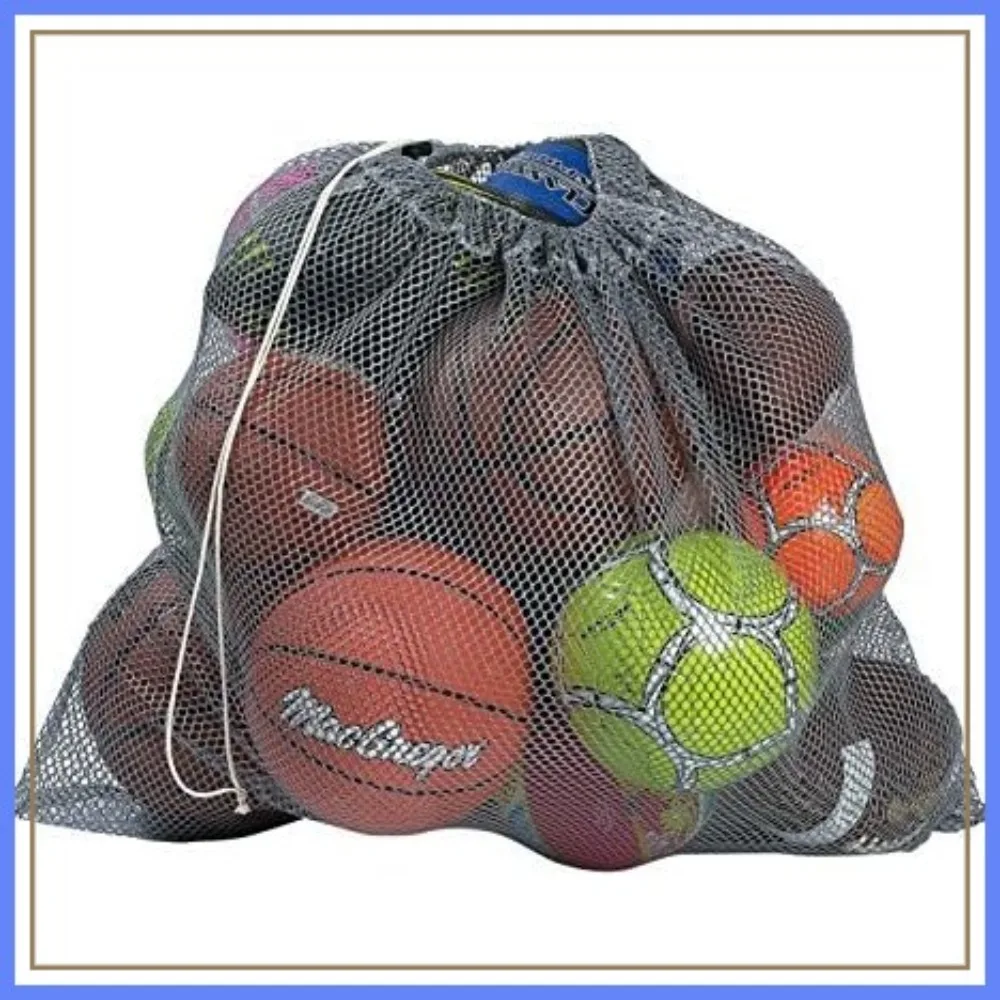 Mesh Equipment Bag 32x36 & 24x36 - Adjustable Drawstring Closure for Sports Gear Storage
Mesh Equipment Bag 32x36 & 24x36 - Adjustable Drawstring Closure for Sports Gear Storage