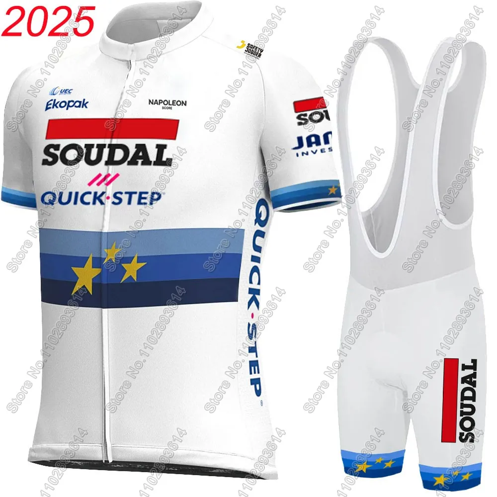 Team Soudal Quick Step 2025 Cycling Jersey Set Long European Clothing Road Bike Shirts Suit Bicycle Bib Shorts MTB Ropa Maillot
Team Soudal Quick Step 2025 Cycling Jersey Set Long European Clothing Road Bike Shirts Suit Bicycle Bib Shorts MTB Ropa Maillot