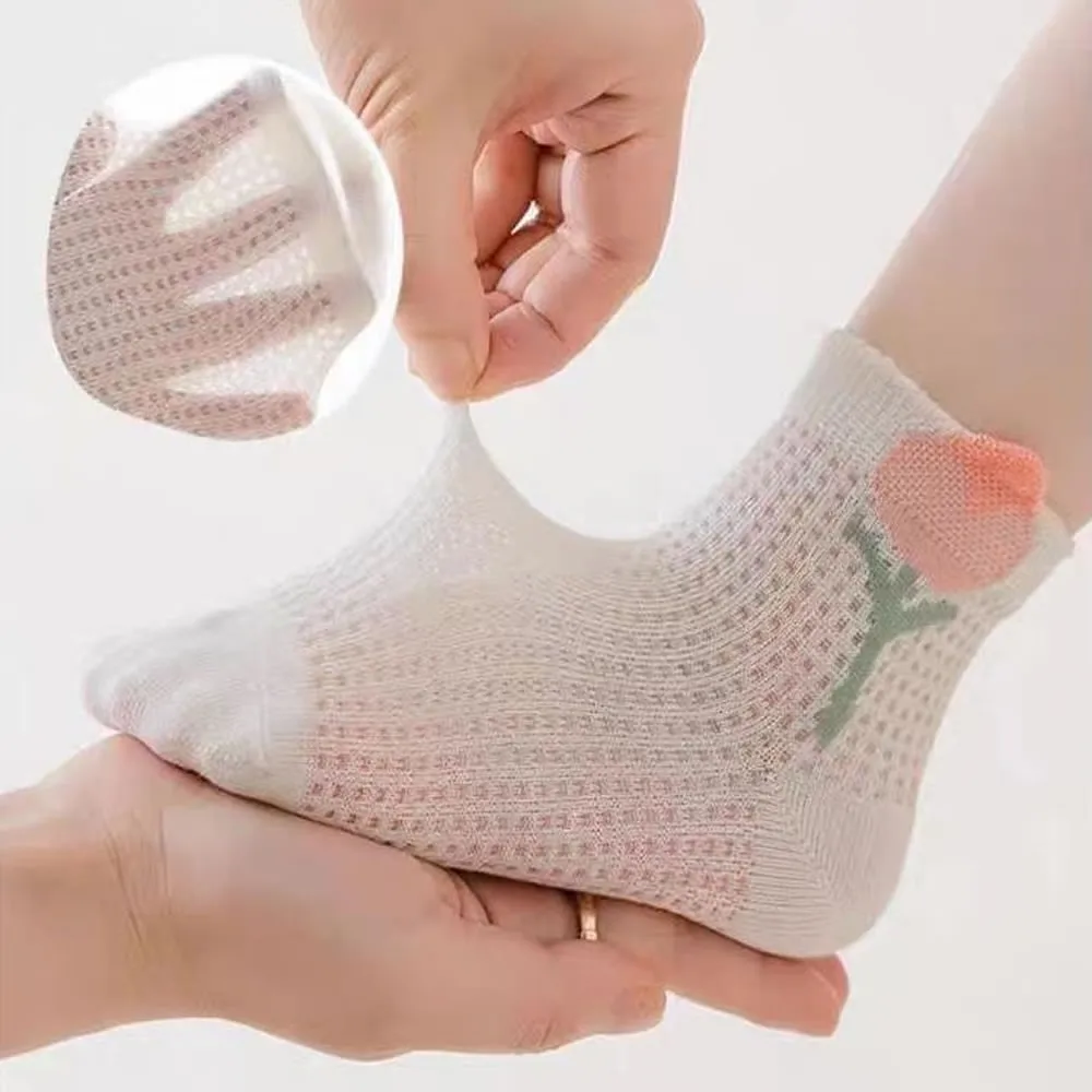 5Pairs/lot 0-5Y Baby Socks Summer Cotton Jacquard Thin Kids Socks Solid Colorful Girls Mesh Cute Newborn Boy Toddler Socks
5Pairs/lot 0-5Y Baby Socks Summer Cotton Jacquard Thin Kids Socks Solid Colorful Girls Mesh Cute Newborn Boy Toddler Socks