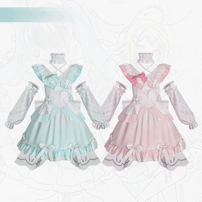 Sekai Colorful Stage! Costume Cosplay Lolita For Woman Light Blue And Pink Lolita Skirt Daily Wear Cute Costume Lolita MORE JUMP
Sekai Colorful Stage! Costume Cosplay Lolita For Woman Light Blue And Pink Lolita Skirt Daily Wear Cute Costume Lolita MORE JUMP