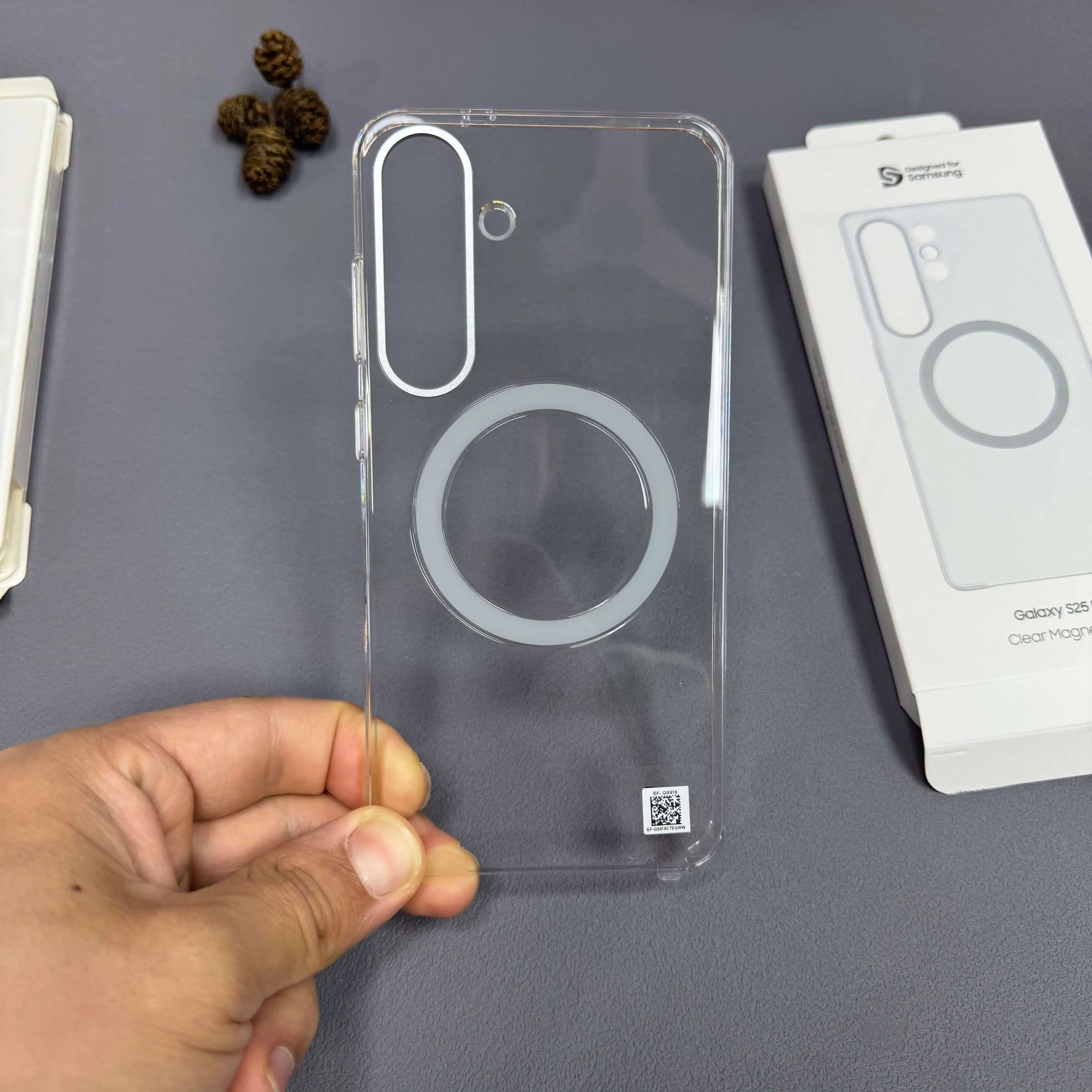 Original Quality Magnetic Clear Case For Samsung Galaxy S25 Ultra S25+ Plus Magsafe Cover Metal Camera Ring Anti-Yellow New 2025
Original Quality Magnetic Clear Case For Samsung Galaxy S25 Ultra S25+ Plus Magsafe Cover Metal Camera Ring Anti-Yellow New 2025